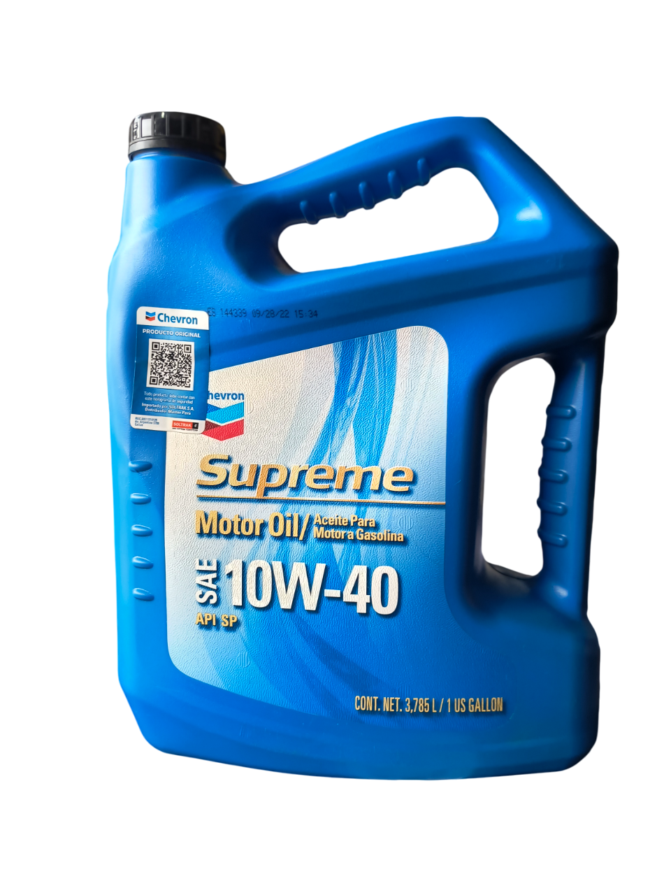 Chevron Supreme 10w-40 | Aceite de motor - Galón 4 Lt. | El Paisa